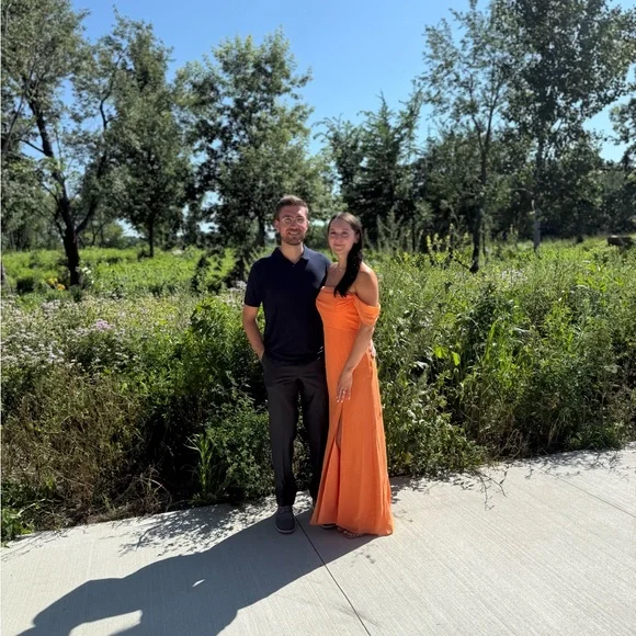 Birdy Grey Mira Convertible Dress - Apricot - Picture 3 of 4